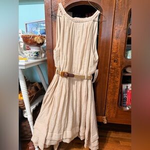 Indigo Rose Halter Dress New With Tags Lg Beach Festival Boho